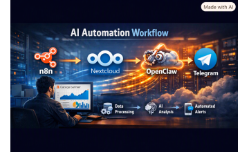 AI Automation Architecture: n8n + Nextcloud + OpenClaw + Telegram