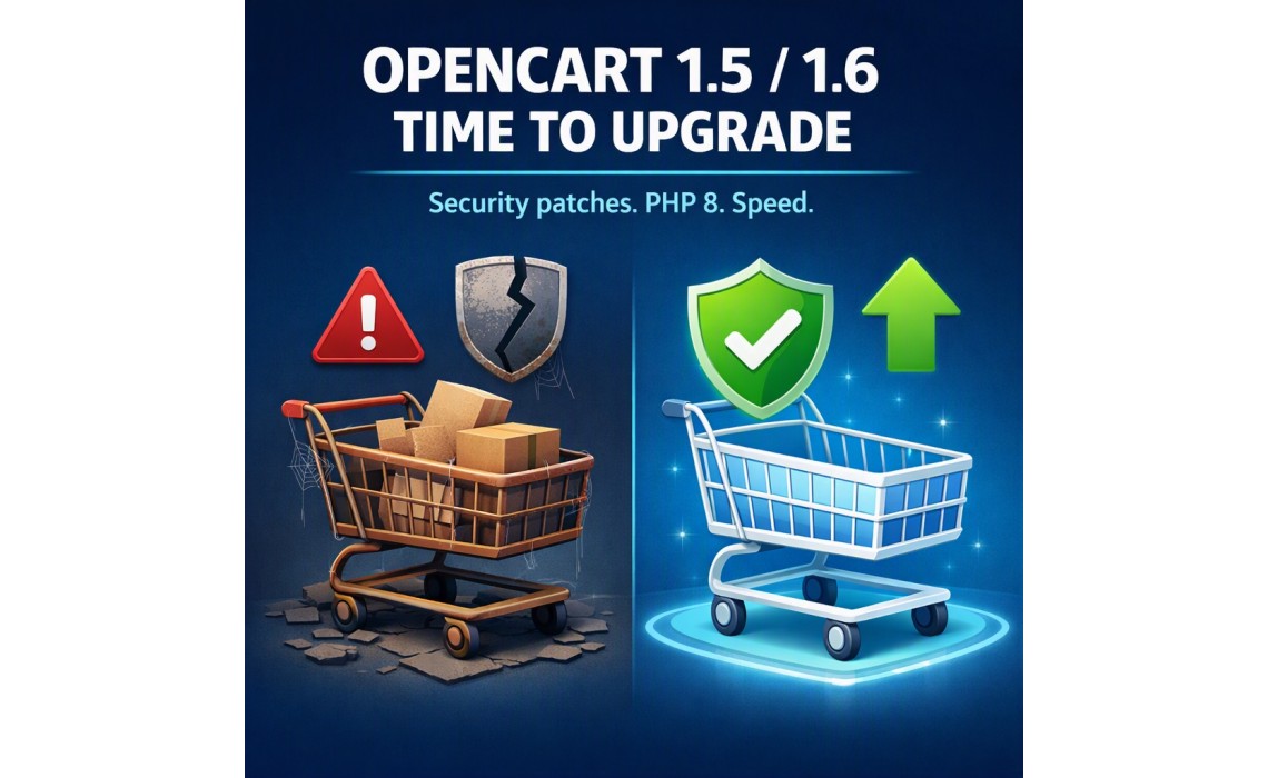 Upgrading OpenCart 1.5 and 1.6: Practical Solutions for Modern E‑Commerce