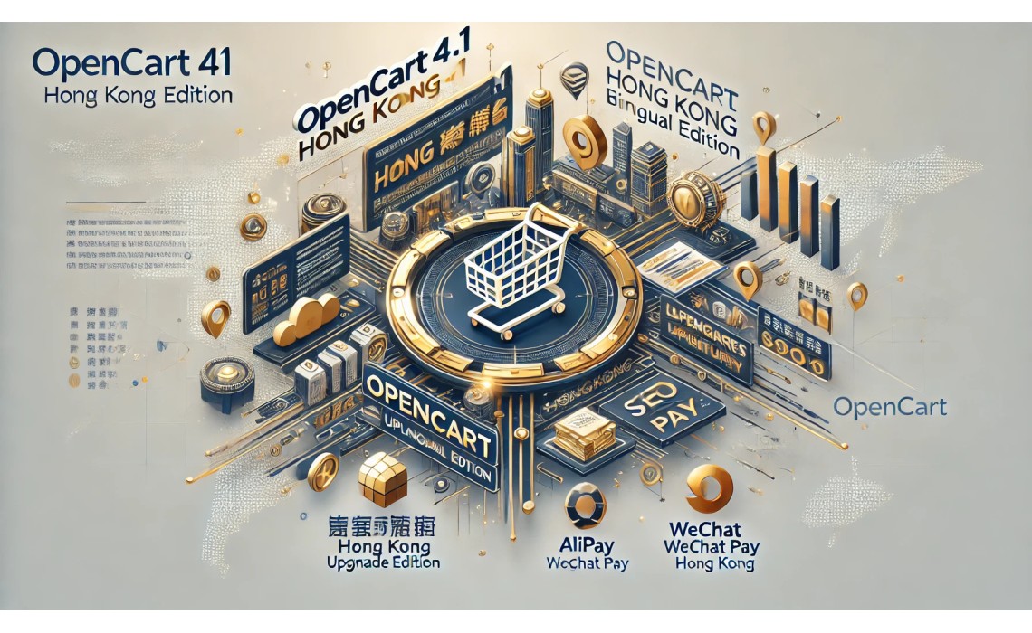 OpenCart 4.1 香港中英文國際版｜最新功能與版本更新比較